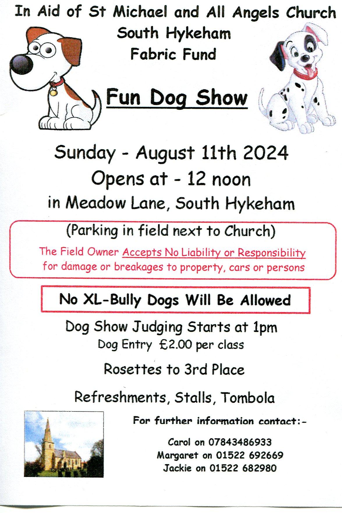 South hykeham dog show aug 2024